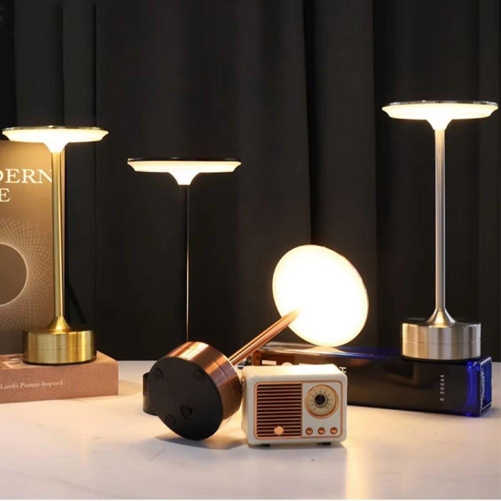Wireless Desk Lamp Touch Dimming Night Lamp New Chinese Style Bar Atmosphere Light Bedroom