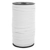 1pcs 100 Yards Length Flat Elastic Ribbon White&Black Elastic Cord Rope  Sewing Accessory