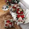 Wreath Throw Cushion Case Soft Santa Pillow Cover Xmas Christmas Pillow Covers  Bedroom
