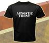 Футболка с изображением панк-рок группы AGNOSTIC FRONT