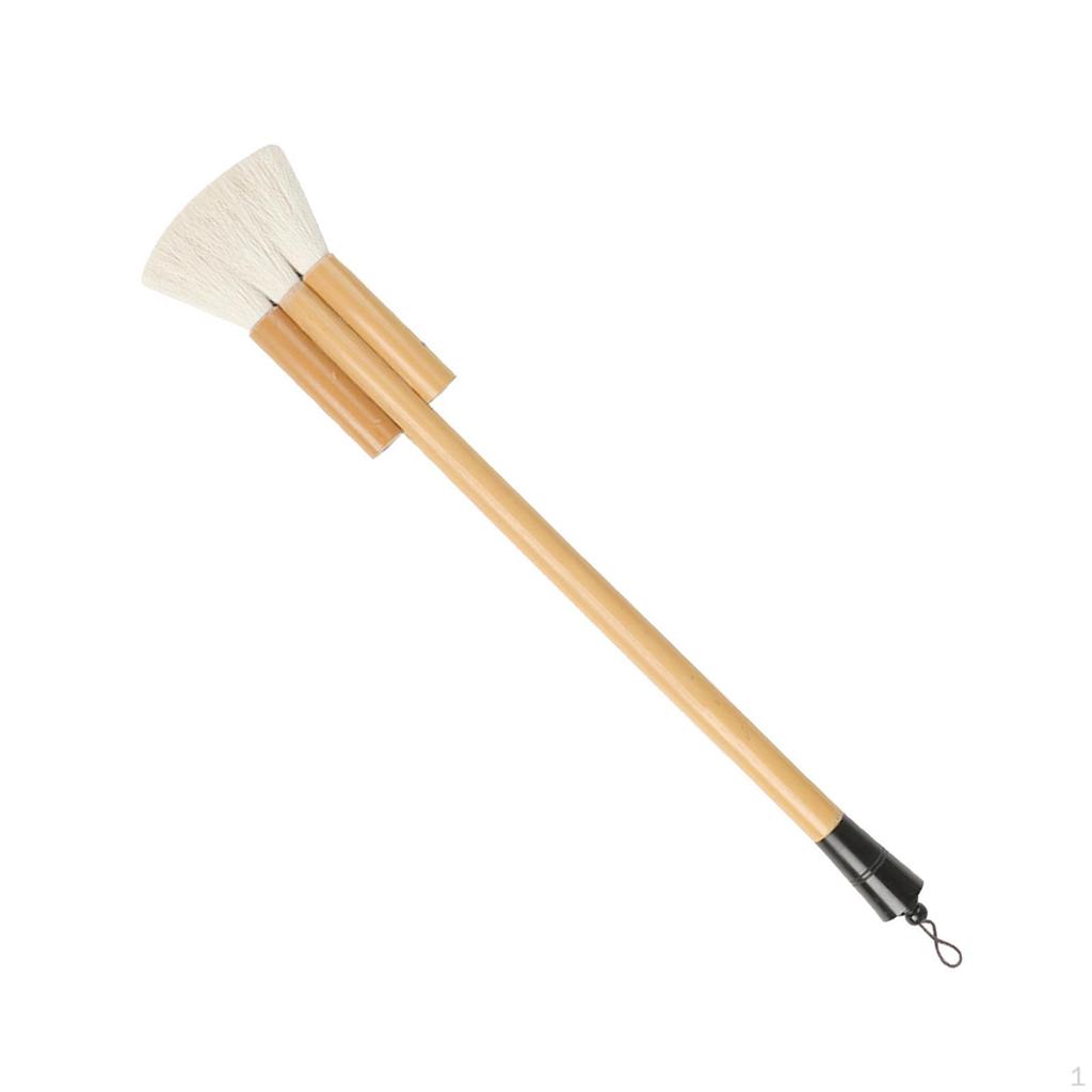 Кисть из хека из козьей шерсти, художественные кисти, многофункциональные, прочные, плоские краски для овец, художник