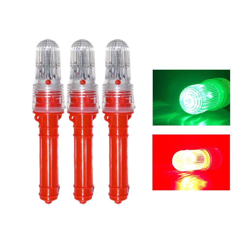 LED Marine Flare -3Pcs Boat Flares Coast Guard Approved Marine | Waterproof Emergency Signals for Fishing Nets, Buoys & Boats