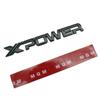 Автомобильный 3D металлический логотип X XPOWER, значок багажника, эмблема, наклейки, наклейки для MG 3 7 5 6 EZS TF ZR ZS HS GS GT Hector RX5 RX8
