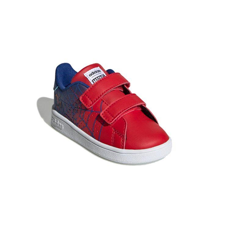 adidas Удобные низкие детские туфли Красные Синие для младенцев и малышей EG7903