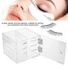 8 Layers False Eyelash Extension Carrying Box Acrylic Storage Box Makeup Cosmetic Case