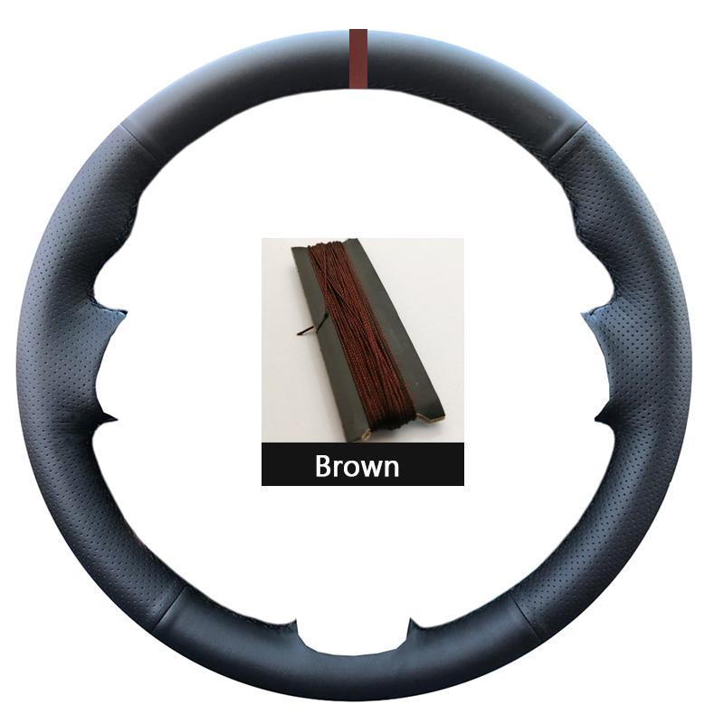 ize Car Steering Wheel Covers Braid Leather For Volkswagen VW Golf 4 Passat B5 1996-2003 Seat Leon 1999-2004 Polo
