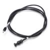 Starter Choke Cable 54017‑7502 ABS Metal Black Replacement for Kawasaki Gas Mule 3010 Trans