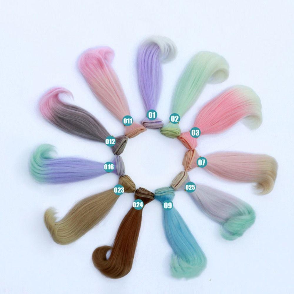 Волосы из химического волокна для BJD SD куклы, вшитые волосы, парик Msiredoll BJD, аксессуары, хлопковая кукла