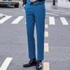 Men's Straight Fit Business Casual Trousers