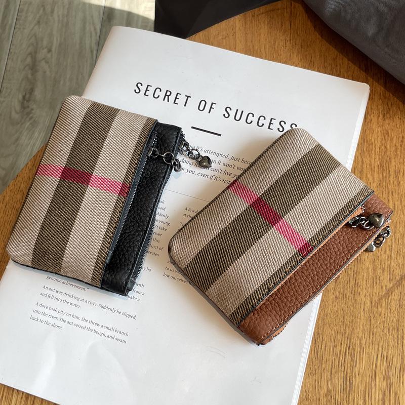 Женский мини кошелек для монет из натуральной кожи - Новый модный стиль 2025