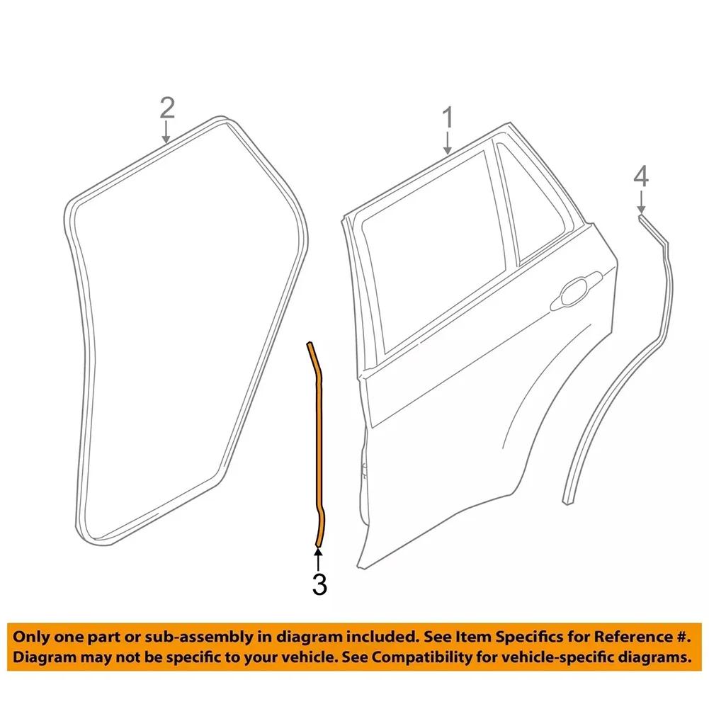 Ремонт автомобиля Замена уплотнителя двери 51767318510 Уплотнитель Недеформируемый Замена Установка Износостойкий Для 51767318510