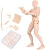 Drawing Model Drawing Doll Body Cartoon Male Drawing Mannequin Figure Model Model Drawing Model Doll Prop with Stand Doll Type Base Body Art Materials