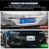 Bling License Plate Frame for Women, License Plate Holder, Sparkly Rhinestone Diamond Tag Holder Frames with Crystal Screws Caps, Stainless Steel