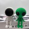 3D-печатные статуэтки-украшения Астронавт и Инопланетянин, Уникальные подвижные инопланетяне в космическом научно-фантастическом дизайне, Украшения для вечеринки на тему космоса