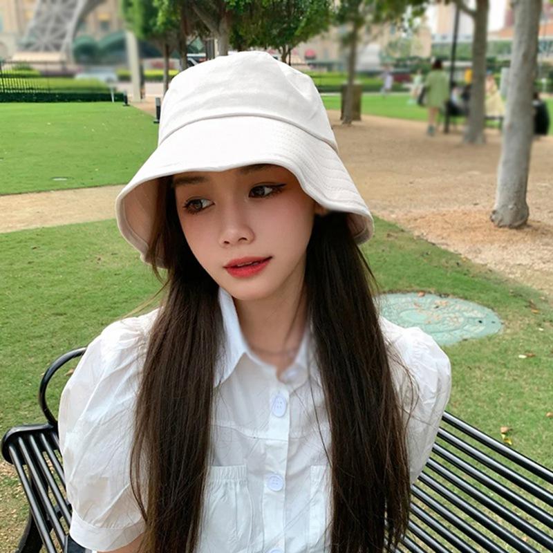 Шляпа-ведро Теплая рыбацкая шапка Зимняя шляпа Шляпа от солнца Сплошной цвет