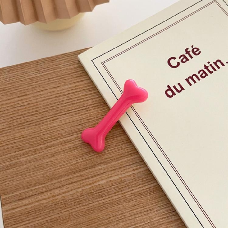 Заколка для волос в виде кости собаки Готическая боковая заколка-уточка Хэллоуинская заколка для челки Костюм