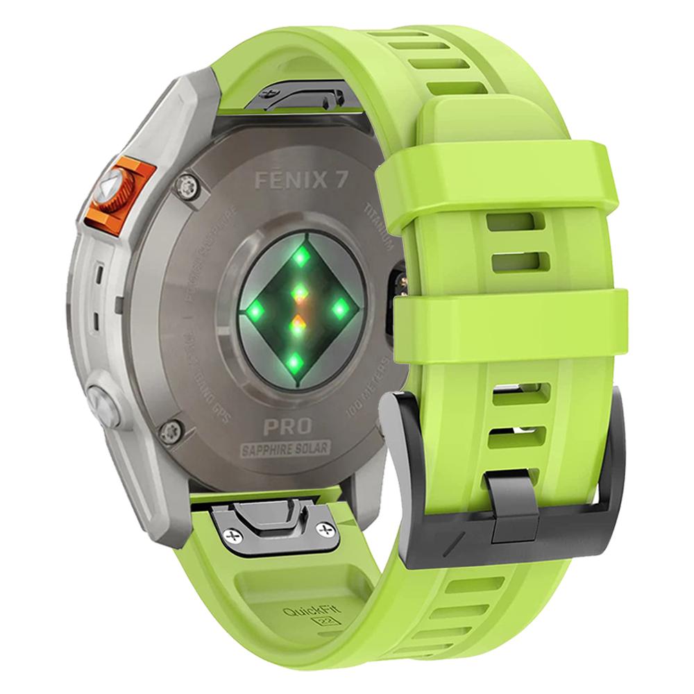 Спортивный силиконовый ремешок для часов Garmin Fenix 7 7X Pro 6 6X 5 5X Plus/Epix 2 47мм 51мм/TACTIX/965 QuickFit 26мм 22мм