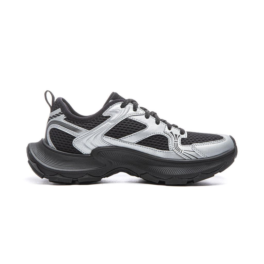 Li Ning Star Ring 2 Y2K Ретро Модные Трендовые Толстая Подошва Увеличение Роста Нескользящие Износостойкие Дышащие Низкие Папины Кроссовки Женские кроссовки AGCW056-4