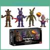 Веселый и креативный набор из 4 фигурок Five Nights At Freddy's для детей от 3 лет
