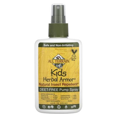 Children's Herbal Armor, натуральное средство от насекомых, 4 жидких унции (120 мл)