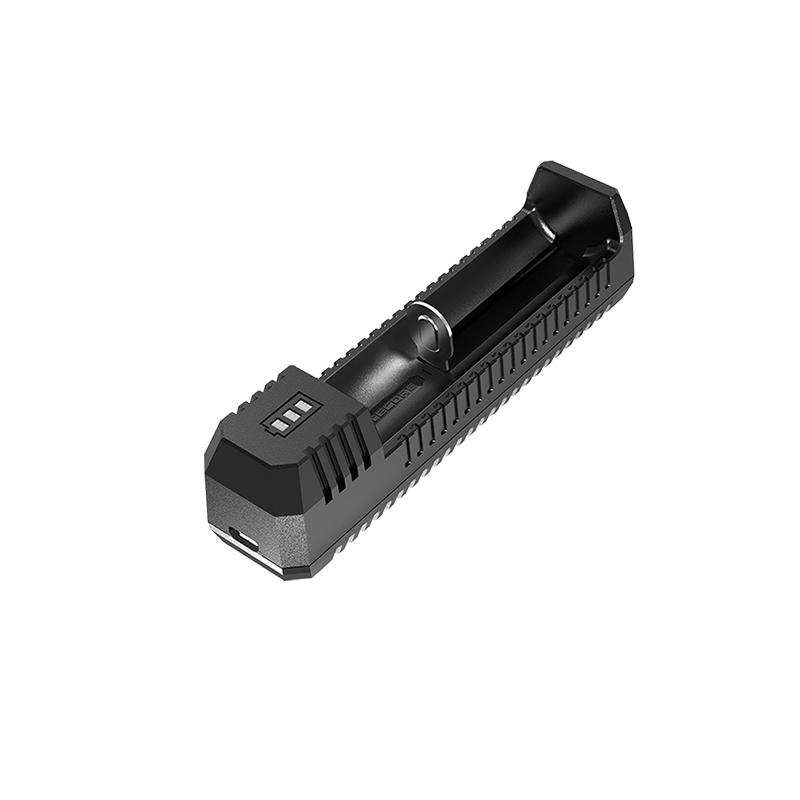 NITECORE UI1 Portable USB Li-ion Battery Charger 3.6V/3.7V Rechargeable For 21700 20700 Size Compatible With 18650 16340 14500