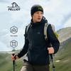 PELLIOT Мужская мягкаяshell куртка для хайкинга с капюшоном из CORDURA