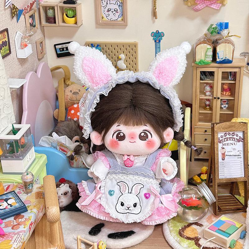 20 см Хлопковое Платье для Куклы - Милый Пухленький Наряд для Тела в Наличии