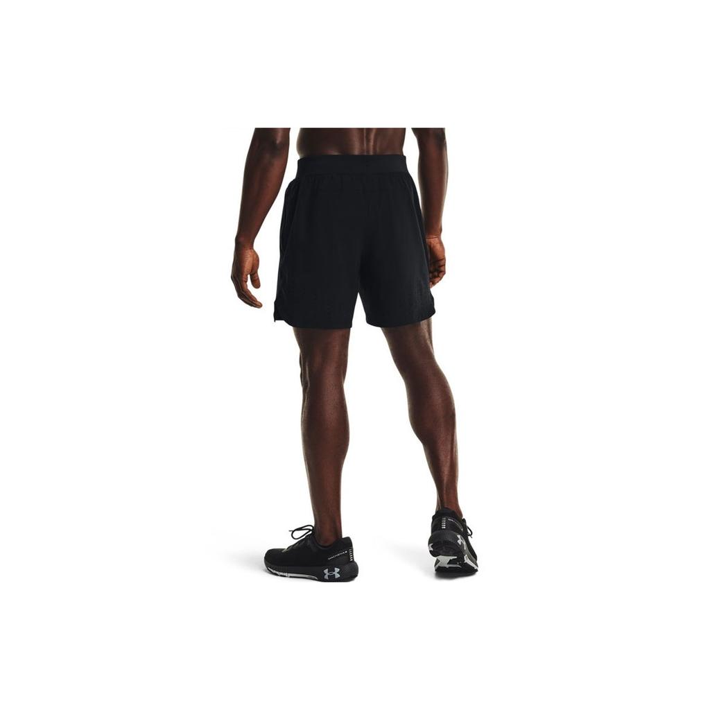 Under Armour Легкие быстросохнущие шорты для бега мужские черные 1365673-001