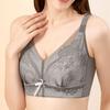 Бюстгальтер, тонкое женское нижнее белье, женское без стального кольца, полные чашки, бюстгальтер с боковой поддержкой груди, собранный по бокам