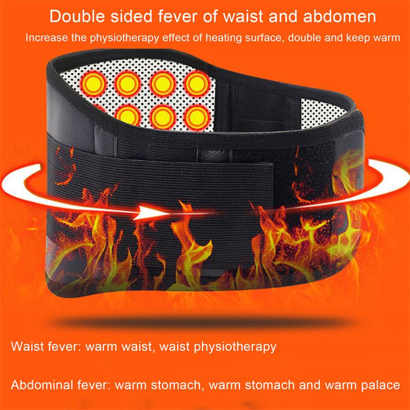 Поясной ремень с самонагреванием нижней части спины поддерживает магнитотерапию поясничный пояс