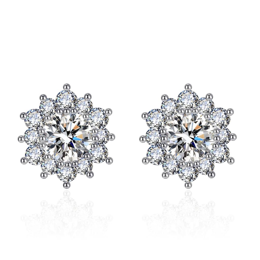 925 Silver Stud Earrings Beautiful Earrings High Quality For Women Earring Wedding Fine Jewelry Accessories Party Gift