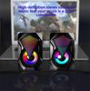X2 RGB проводные мини-мультимедийные компьютерные колонки для настольных компьютеров и ноутбуков