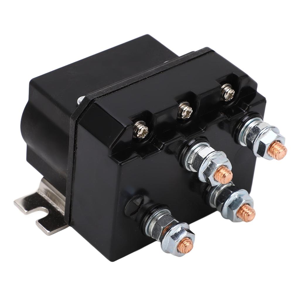 Электрическое реле лебедки 250А Корпус из АБС-пластика Водонепроницаемый Медный контакт Латунная катушка Реле-контактор лебедки