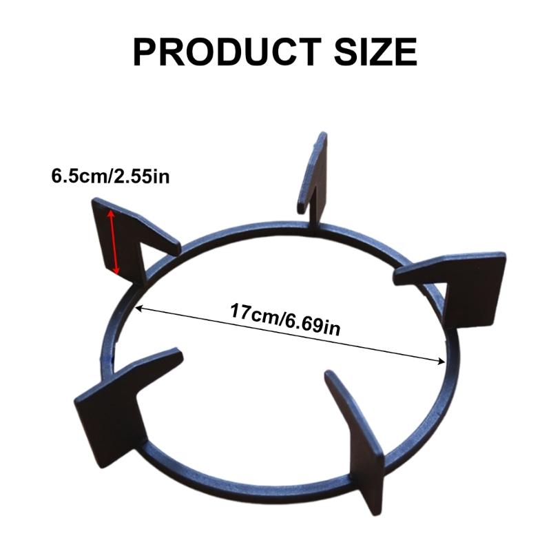 Wok Rings Wok Support Rings Gas Stove Cast Iron Gas Stove Top Burners Rings Wok Pans Stand Holder Gas Range Replacement Part