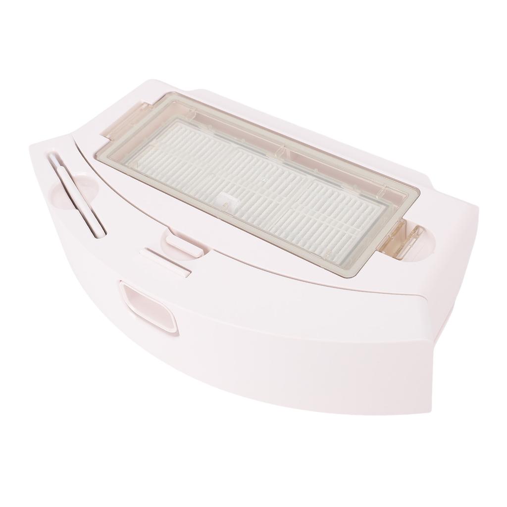 Floor Sweeper Dust Box with High Efficiency Filter Large Capacity Robot Cleaner Dust Collector for Honiture Q6 White