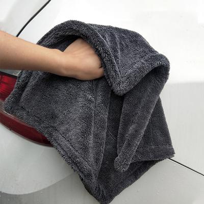 Полотенце для мытья автомобиля, двустороннее полотенце, детализация автомобиля, витая ткань с оплеткой, супер впитывающая тряпка для автомобиля, аксессуары для домашней стирки