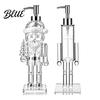 Festive Tabletop Decoration for Winter Holidays Christmas Theme Hand Soap Dispenser, Nutcracker/Santa/Snowman/Cookie Man/Christmas Tree Shape,