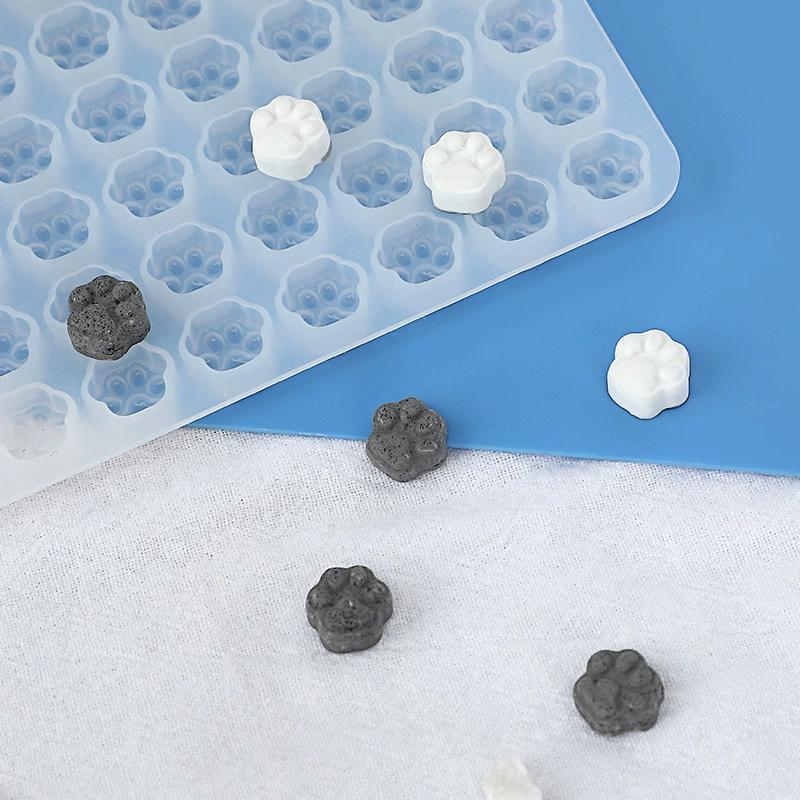 Инструмент для изготовления форм для конвертов, креативные формы ручной работы, мини-форма для кошачьей лапки, восковая печать, штамп, силиконовая форма, клей для поделок, восковые карточки