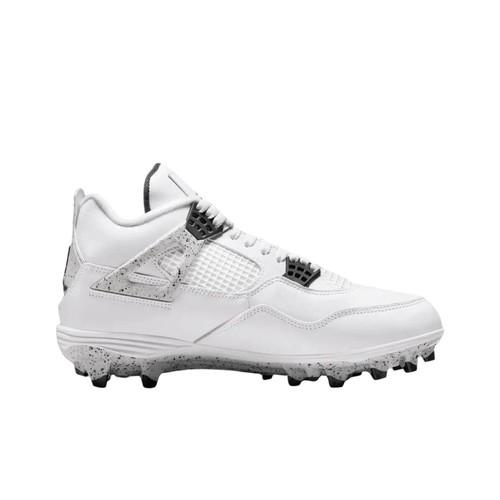 Jordan 4 Retro TD Шиповки 'Белый Цемент' HQ0207-106 Мужской Размер Отправка Сейчас