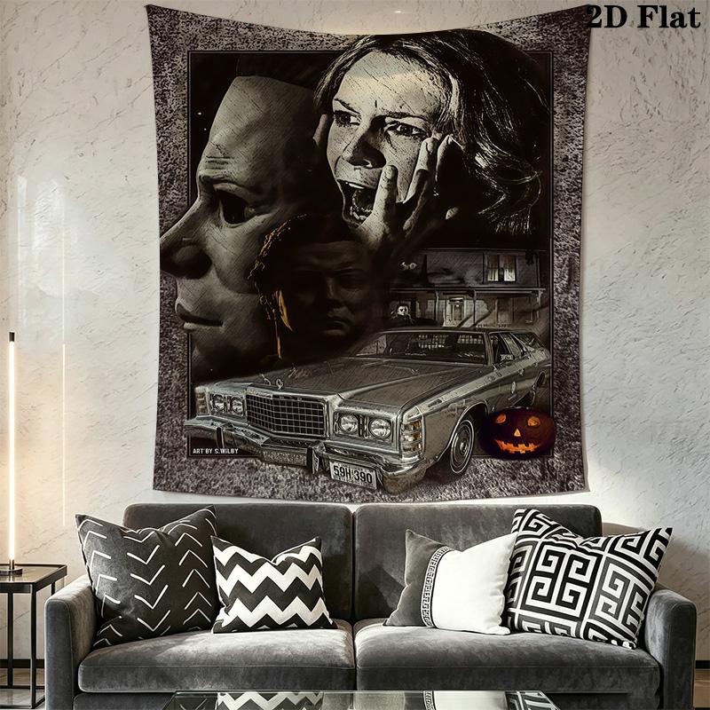 Nightmare Elm Street Tapestry Tapestry Fashion Print Background Cloth Homestay Soft Decoration Tapestry Work Of Art Christmas Gift