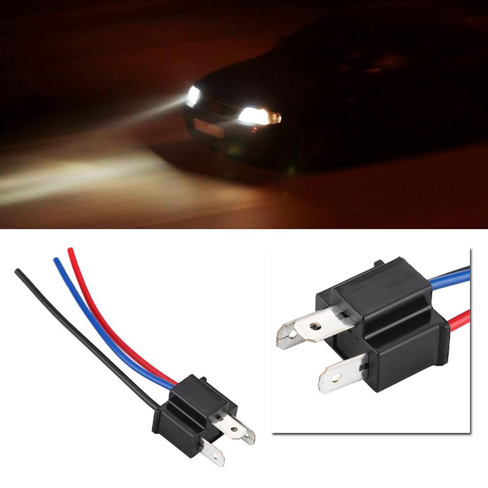 H4 Мужской удлинитель головки разъема штепсельной вилки с жгутом проводов Heavy Duty