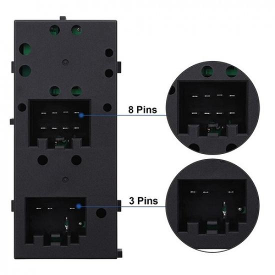 Power Window Switch Control For 2003-2008 Ford F-150 Lincoln Mercury 5L1Z14529AA