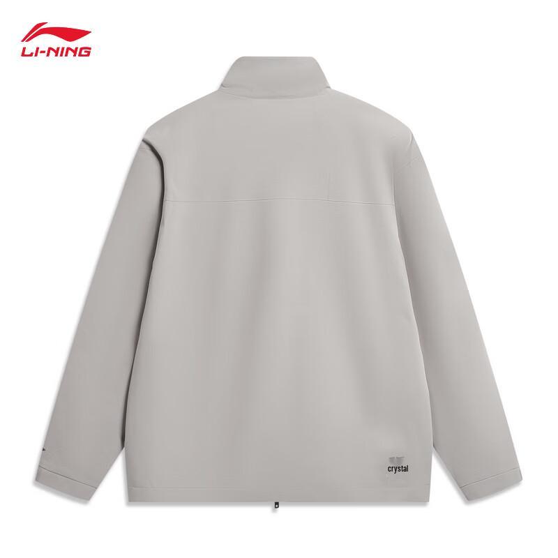 Li-Ning Мужская ветрозащитная водоотталкивающая спортивная ветровка AFYW023