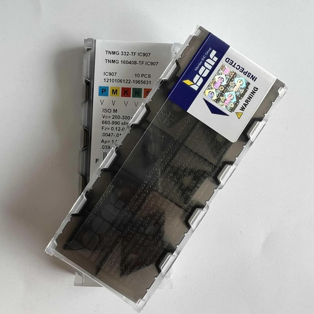 TNMG160408-TF IC907 /Industrial indexable Carbide Inserts 10 PCS