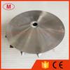 HX40  3594834 57.97/85.98mm 7+7 blades high performance Turbocharger billet compressor wheel for 3596787