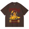 230 Gsm 100% Cotton Pokemon V18 Pikachu Evolutions Print Unisex Heavy Cotton T Shirt