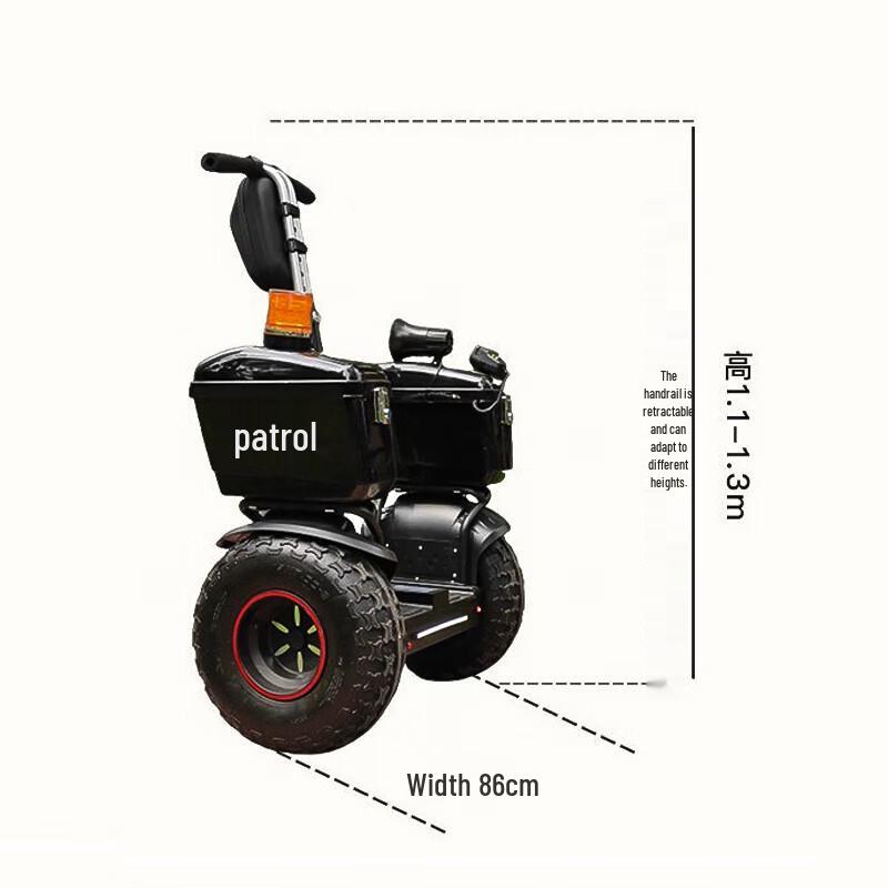 Professional Off-Road Smart Patrol Scooter