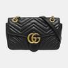 [Pre-Owned] Gucci GG Marmont Small Matelassé Shoulder Bag 'Black' - Good #CPZZOR