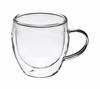 Kakusei Double Wall Glass Cup 270ml Double Walled Easy To Hold Heat/Cold Non-condensing DW-02