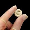 Natural Latex Fingertip Protective Rubber Gloves Protector Gloves White Finger Cots Finger Cover